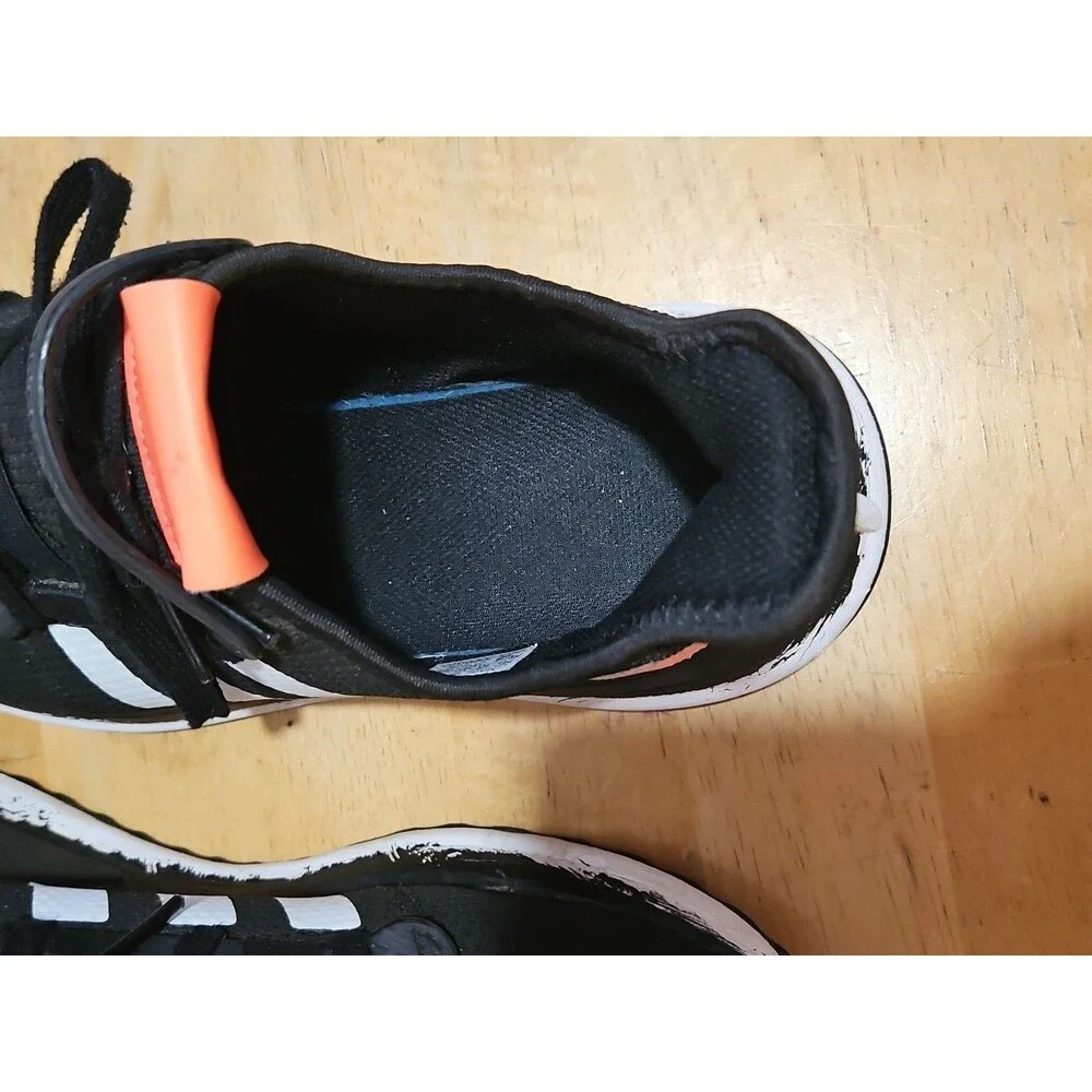 Adidas U Path Run Casual Sneakers From Finish Line Mens Size 10.5 Black & Orange